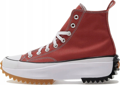 Atlete Converse Run Star Hike Platform, me qafë t’ lartë, me taban platformë, t kuqe