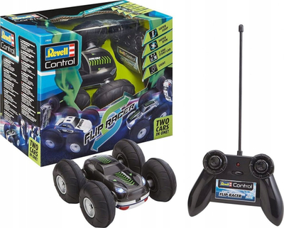 Makina lodër RC Revell Control 24634 Stunt Car FlipRace, 4x4, për fillestarë, e gjelbër