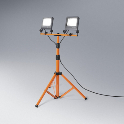 Prozhektor pune LED Ledvance Worklight Tripod, 60W, 5400 lm, portokalli
