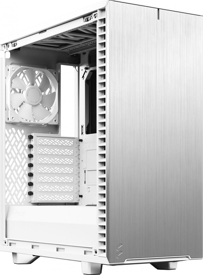 Kasë Fractal Design Define 7 Compact TG Clear Tint, e bardhë, Midi Tower