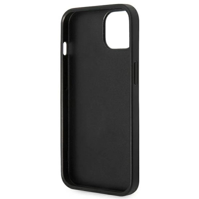 Mbulesë telefoni Karl Lagerfeld PU Saffiano Karl Head për iPhone 14, e zezë