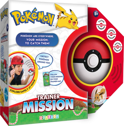 Loja interaktive Pokemon Zanzoon Trainer Mission, 40 misione, për fëmijë 5+