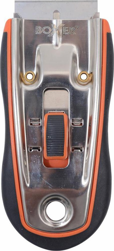 Shpues ngjitësish Boxer Scraper, teh i rregullueshëm 38 mm, 5 tehe zëvendësuese