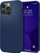 Këllëf telefoni Spigen Silicone Fit MagSafe për iPhone 14 Pro Max, silikon, blu navy