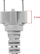 Kabllo për dorz elektrike Marathon Head, për SDE-H20 SDE-H37L SDE-H200 SDE-H300 SDE-H35L, gri