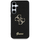 Футрола за телефон Guess Glitter 4G Metal Logo, за Samsung Galaxy S25+, PU, црна