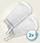Kapak gishtash për pastrim dhëmbësh Beaphar Finger Pad Dental, për qen dhe mace, 2 copë