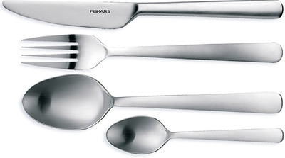 Set takem Fiskars, 24 copë, argjendtë/mat