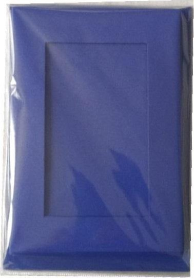 Set kartolina Passepartout me zarf C6, 10.5x15cm, 5 copë, blu navy