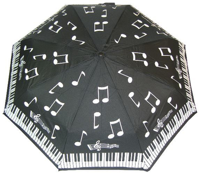 Çadër Blooming Brollies CMNF, e zezë/e bardhë