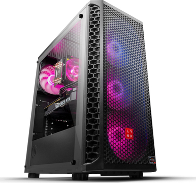 Kompjuter gaming LYNX Challenger, Intel Core i5 13400F, 32GB RAM, RTX 4060 Ti 8GB, i zi