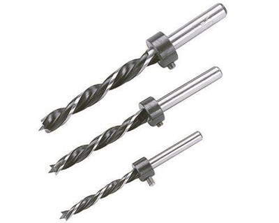 Сет дрвени сврдла Wolfcraft WF2730000, 6mm 8mm 10mm, со стопери за длабочина