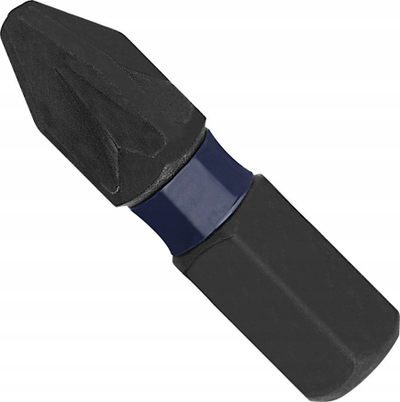 Set bitash kaçavide Irwin Impact Pro Performance PZ2, 25mm, 10 copë, gri