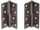 Шарка за врата Haushalt DOOR HINGE 100x70x2.5, постарен бронза