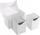 Kuti letra loje Gamegenic GGS25115 Double Deck Holder 200+ XL, për 200 letra, e bardhë
