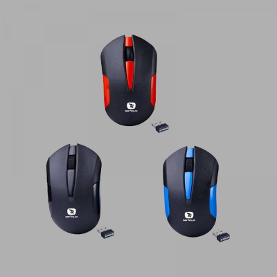 Mouse wireless Serioux Drago 300 DRAGO300-BL, 1000 dpi, USB, blu