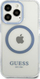 Mbështjellës telefoni Guess GUHMP13LHTRMB, për iPhone 13 6.1" dhe 13 Pro, MagSafe, blu e tejdukshme