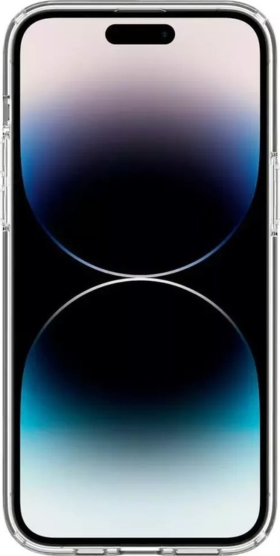 Mbrojtëse telefoni Spigen Ultra Hybrid MagFit për iPhone 14 Pro, transparente, lejla Deep Purple