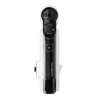 Stabilizues dore Insta360 Flow Creator, 3 aksësh, për smartphone, i bardhë