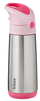 Shishe termike b.box Thermal, 500ml, me pipë, rozë strawberry shake