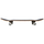 Skateboard Rocket Twisted Foli Gold, 7.5", rrota 52mm, shumngjyrësh
