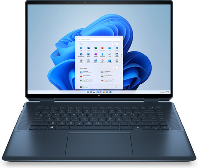 Laptop HP Spectre x360 16-F0013D, 16", Intel Core i7-11390H, 16GB RAM, 512GB SSD, i kaltër