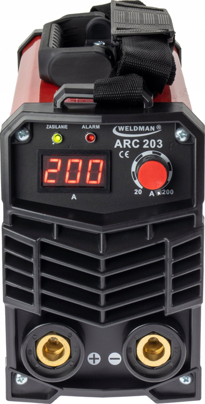 Inverter saldimi Weldman ARC MMA, 230A, 230V, i kuq
