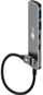 Hub USB Goobay Slim 4 Port, USB C në USB C USB A, 5 Gbit/s, gri