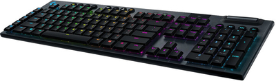 Tastierë Logitech G915 Lightspeed, GL Clicky, US, e zezë