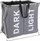 Kosh rrobash Wenko Laundry Collector Duo, 120 L, me dy ndarje, gri
