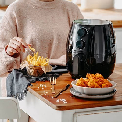 Fritezë me ajër Adler AD 6312, 2.5L, 1600W, e zezë
