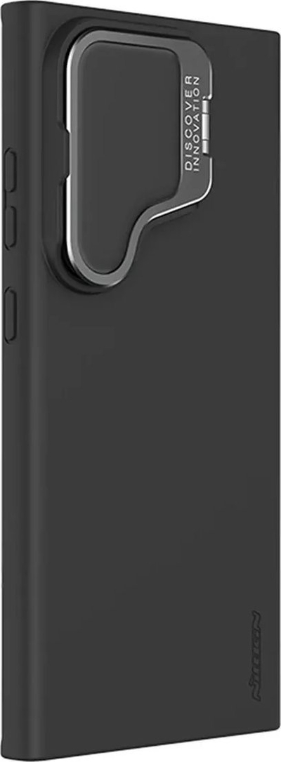 Куќиште за телефон NILLKIN CamShield Silky Prop за Samsung Galaxy S24 Ultra, силикон, заштита за камера, црно