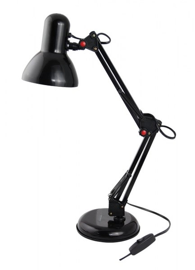 Lampë tavoline Esperanza ELD112K, llambë E27, deri 12W, e zezë