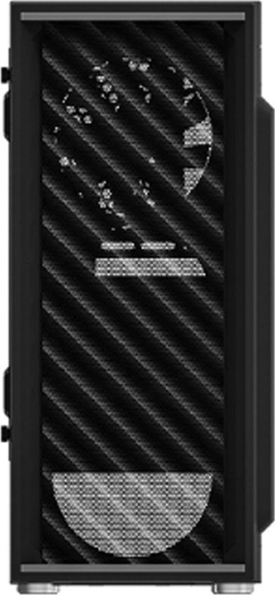 Kasë Zalman T7, e zezë, Midi Tower