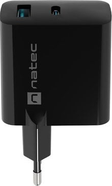 Karikues Natec Ribera 1x USB-A 1x USB-C 3.25 A (NUC-2145)