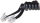 Kabllo për receptor telefoni Handset Cable Coiled, 4 m, RJ10 RJ10, e zezë
