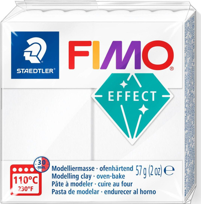Plastelinë për modelim FIMO Effect, transparente, 57g