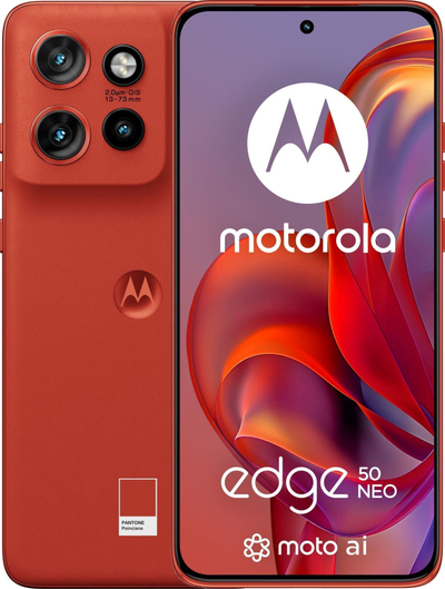 Telefoni Motorola Edge 50 Neo, 6.36", 5G, i kuq