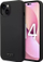 Kapak telefoni TUMI Liquid Silicone për iPhone 14, silikon TPU i butë, me mikrofibër nga brenda, i zi
