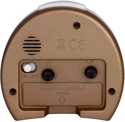 Orë me alarm Bentime NB49-BB08504CO-O, e bardhë/kafe