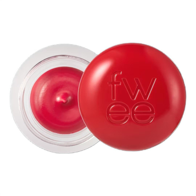 Blush dhe buzëkuq krem Fwee Lip & Cheek Blurry Pudding Pot RD01 D-Day, 5g, rozë