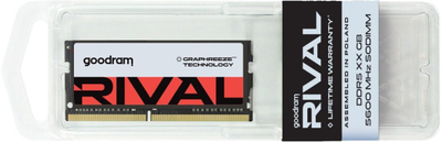 Memorje për laptop GoodRam Rival SODIMM DDR5, 32GB, 5600MHz, CL40