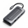 Përshtatës Satechi Aluminium USB-C Multiport MX, i hirtë