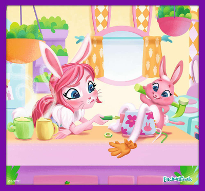 Puzzle për fëmijë Trefl Charming Enchantimals, set 10in1, shumëngjyrësh