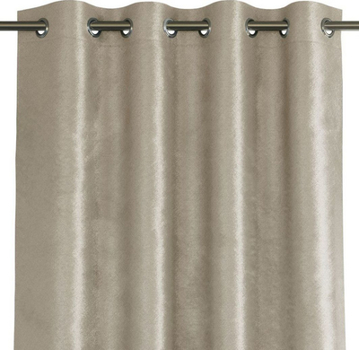 Perde AmeliaHome CURT, 140x250cm, bojë kafe e çelët