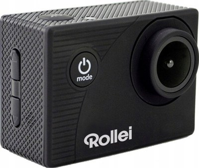 Kamerë aksioni Rollei Actioncam 372, Full HD 1080p, e papërshkueshme nga uji deri 30 m, e zezë