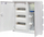 Kasë shpërndarëse hibride ETI ERP12-3-3H, 3x12 module, flush-mounted, e bardhë