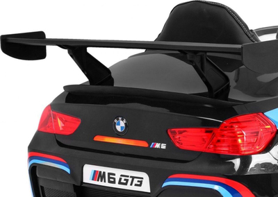 Makine elektrike për kalamaj BMW M6 GT3, 12V, me pult, e zezë