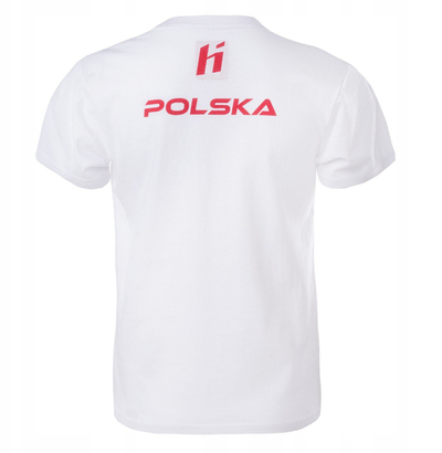 Bluzë për kalamaj Huari Poland Fan Jr 92800426915, pambuk 100%, e bardhë