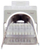Plug rrjeti Equip RJ45 Cat8, set me 50 copë, i blinduar, gri